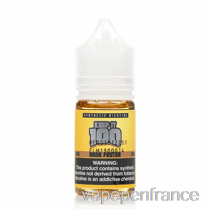 Sels Nourriciers Nana - Gardez-le 100 - 30 Ml 30 Mg Stylo Vape